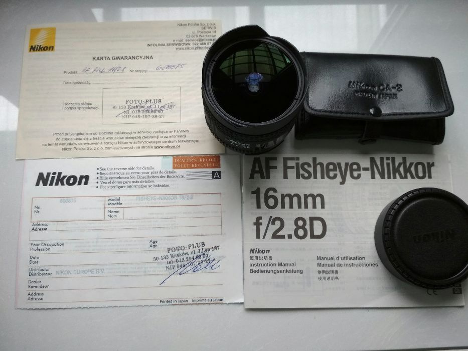 Nikkor 16mm F2,8D