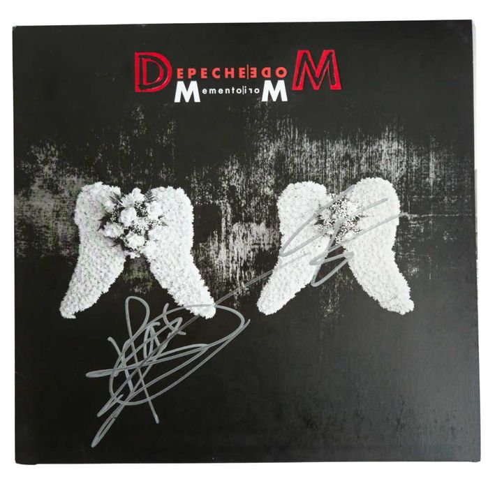 Memento Mori DEPECHE MODE Winyl Oryginalne Autografy MARTIN GORE
