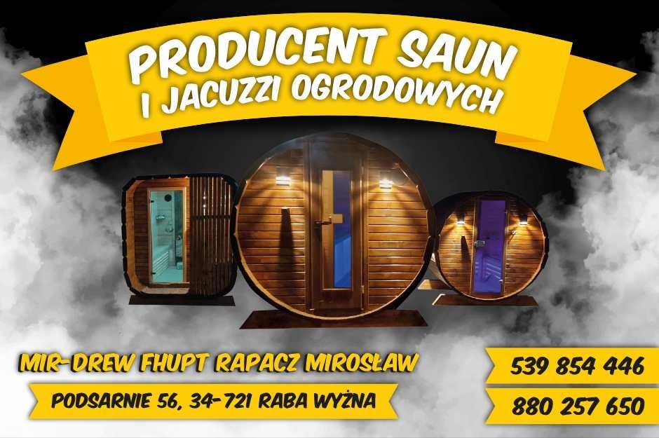 Jacuzzi balia ogrodowa ruska beczka