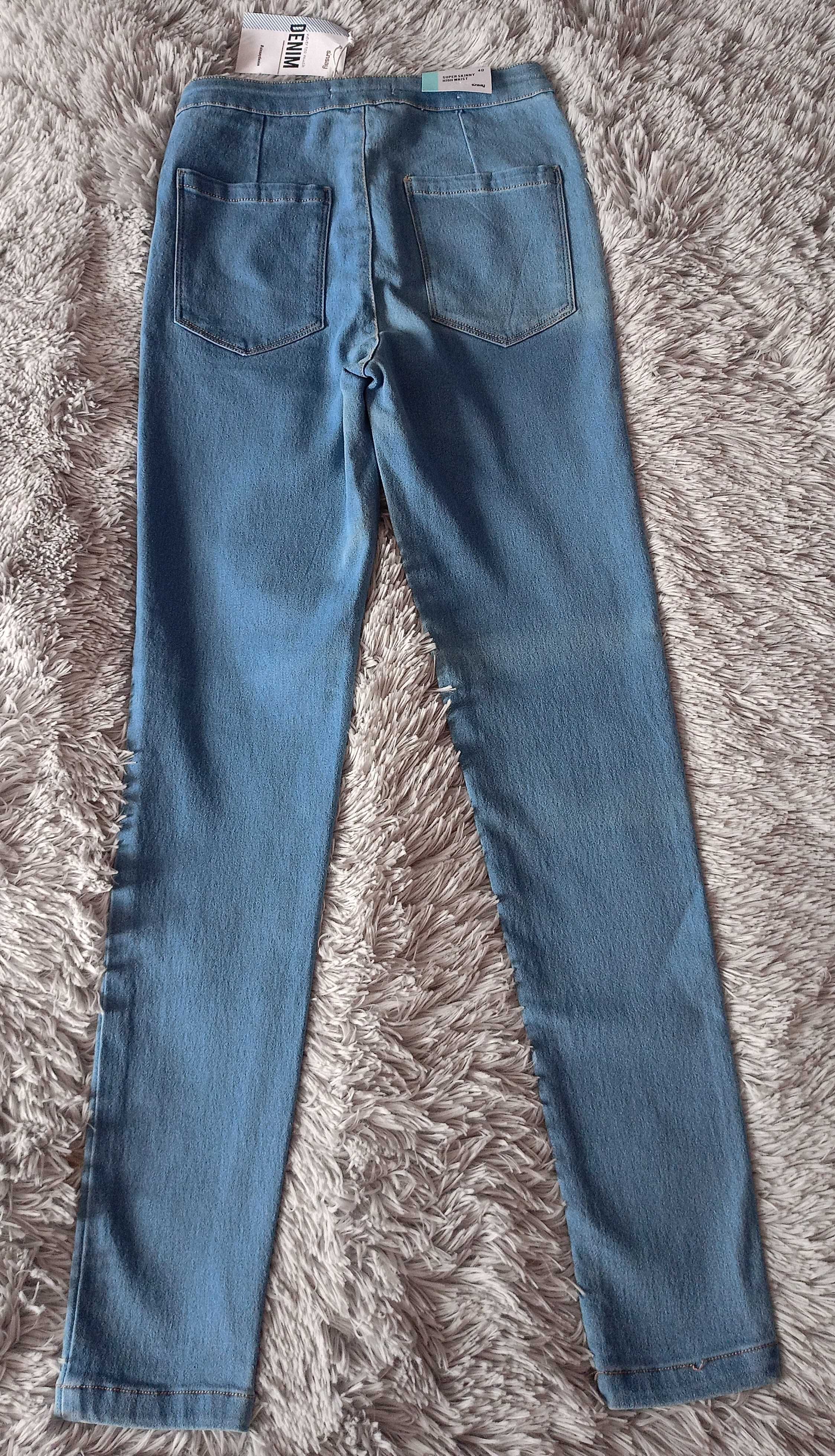 Jeansy skinny 40/L