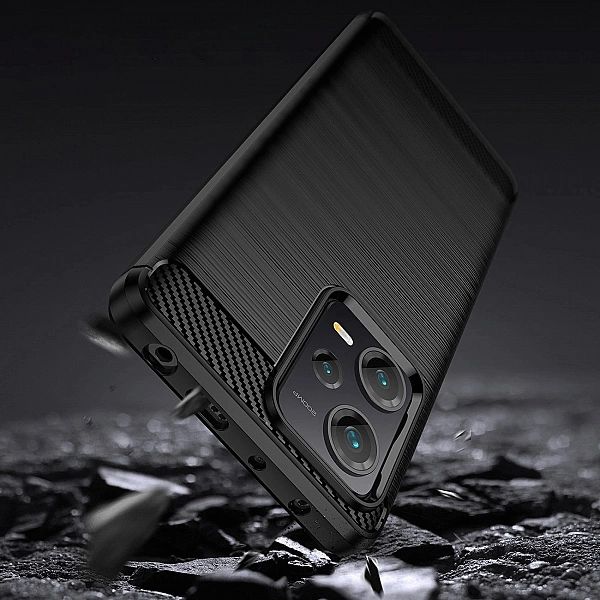 Carbon Case etui do Xiaomi Redmi Note 12 Pro+ elastyczny silikonowy ka