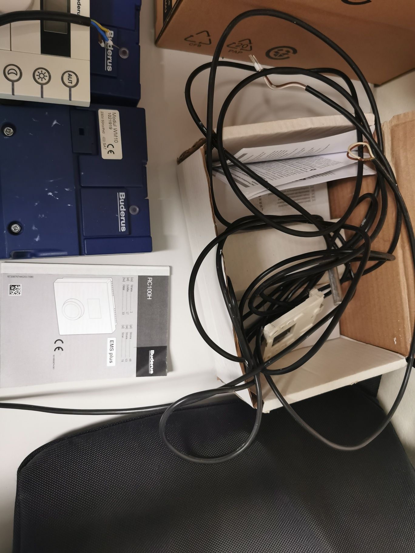 Moduł buderus MM10 plus sterowanie RC25 EMS