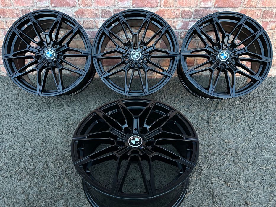 NOWE alufelgi M pakiet 5x112 18 felgi 8j ET35 BMW seria 3 G20 G22 G30 G31 F44 G22 G23 G32 F39 G60 G01 X1 F48 G42 X2 U06 Active Tourer Z4 G29 xDrive Styling 930 czarne Japan Racing Carbonado Rubin