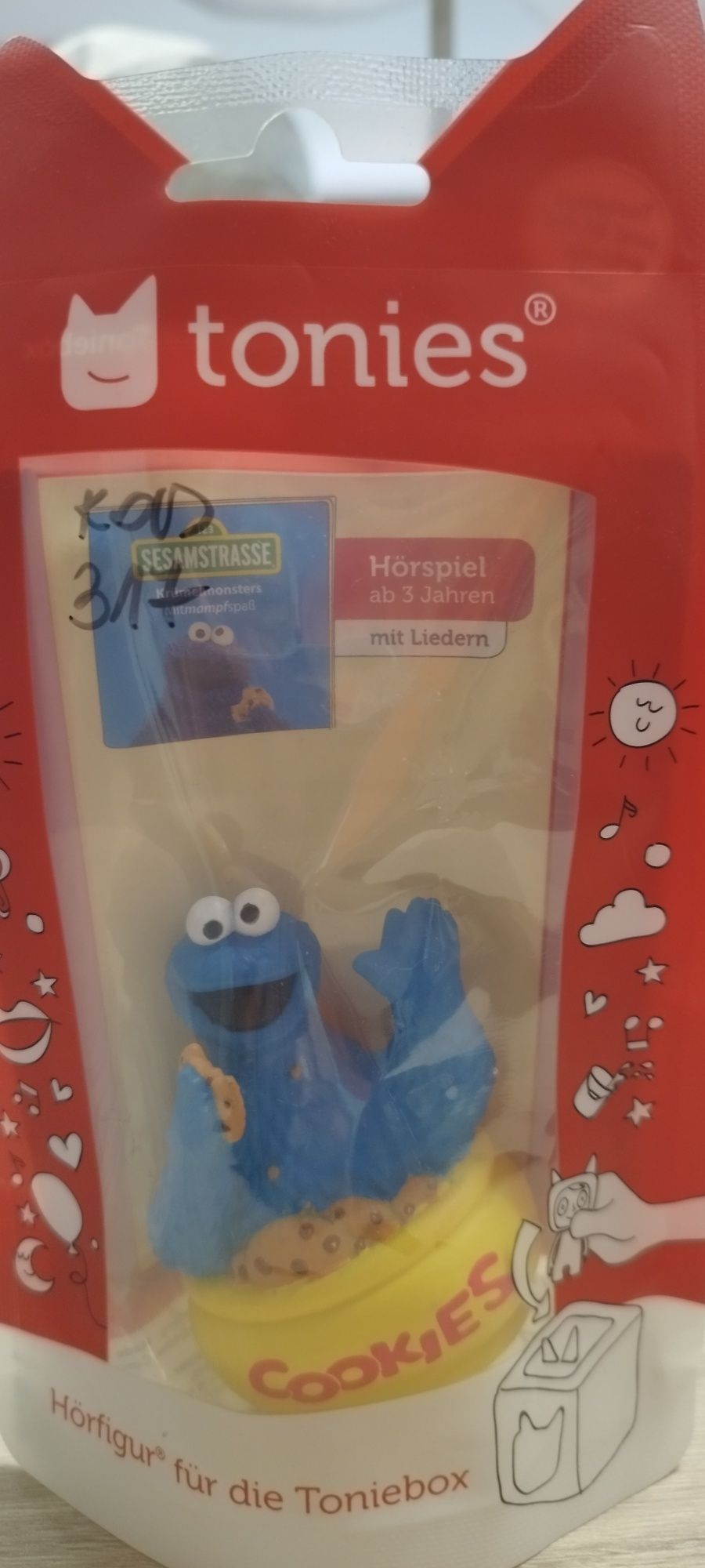 Figurka Benjamina i Elmo na Tonieboxa język niemiecki