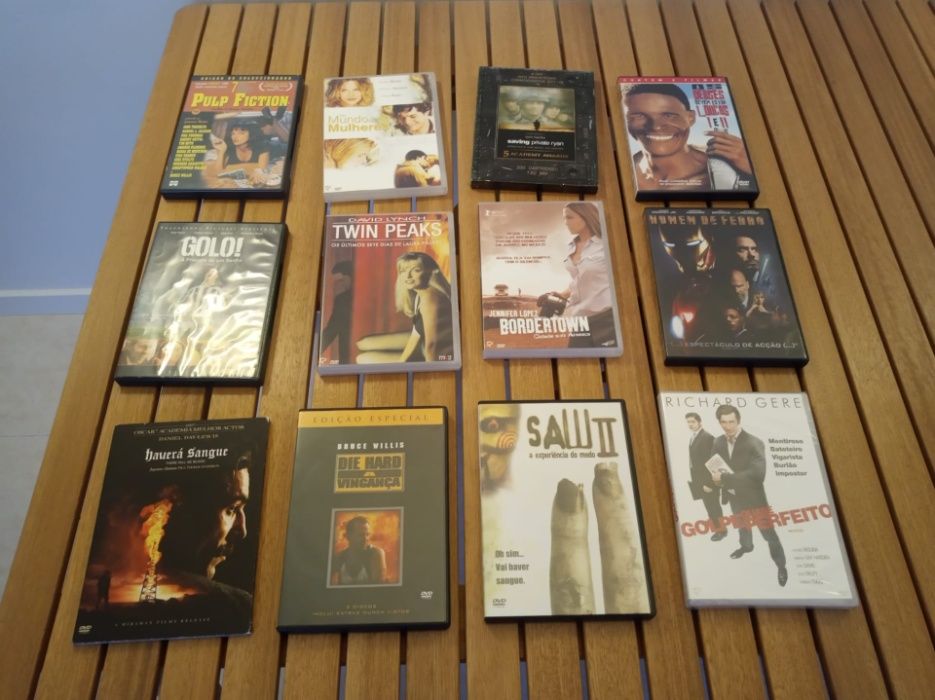 DVDs de Filmes Variados (4€ por cada)