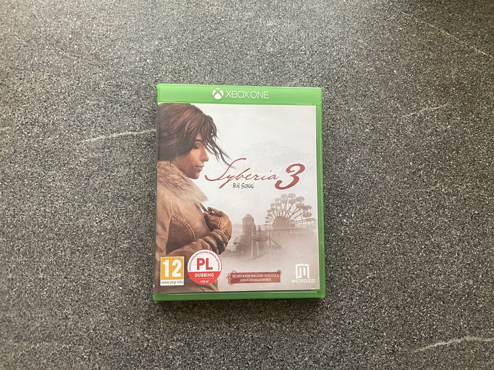 Gra Syberia 3 Na Xbox One/Series x.