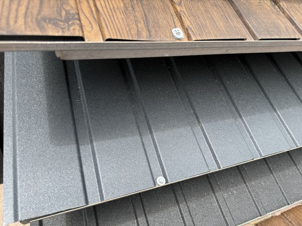 Blacha trapezowa T-7 kolor RAL 7016 Grafit Mat