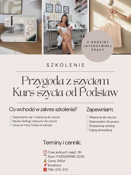 Kurs szycia od Podstaw | E-book