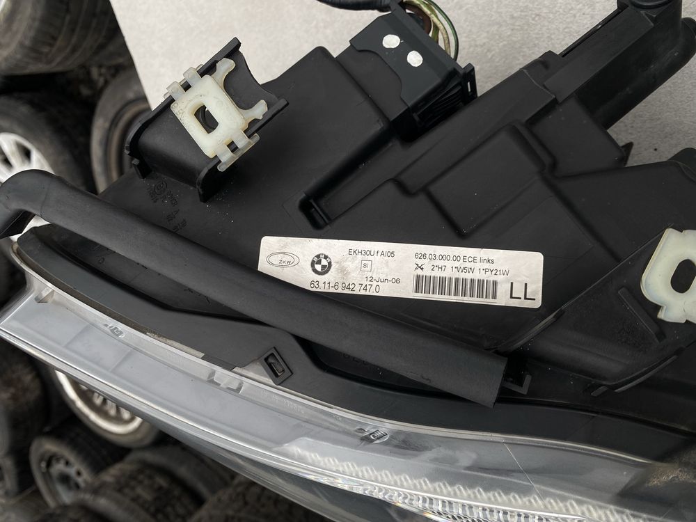 Фары BMW E90 / E91 Дорестайл Галоген Фара БМВ Е90 / Е91 Оптика Шрот