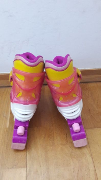 Patins em linha ajustáveis