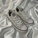 białe niskie trampki Converse all star klasyczne basic krótkie
