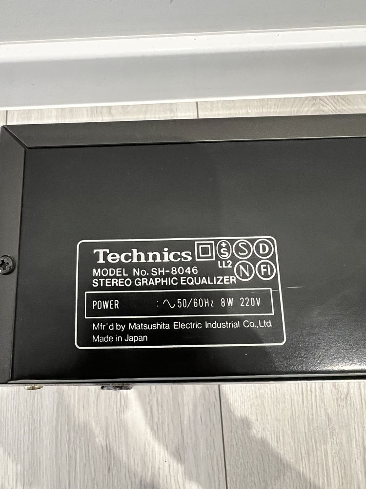 Technics stereo graphic equalizer SH-8046