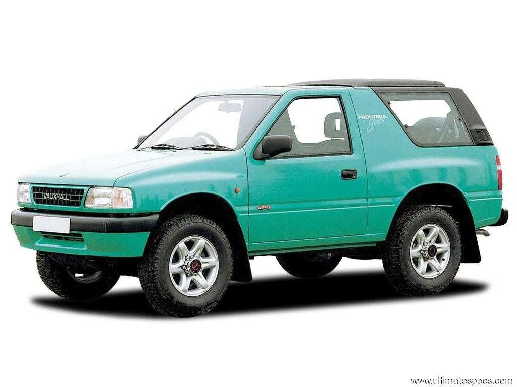 3 (2+1) Tapetes Opel Frontera A - Sport - (1991/1998)