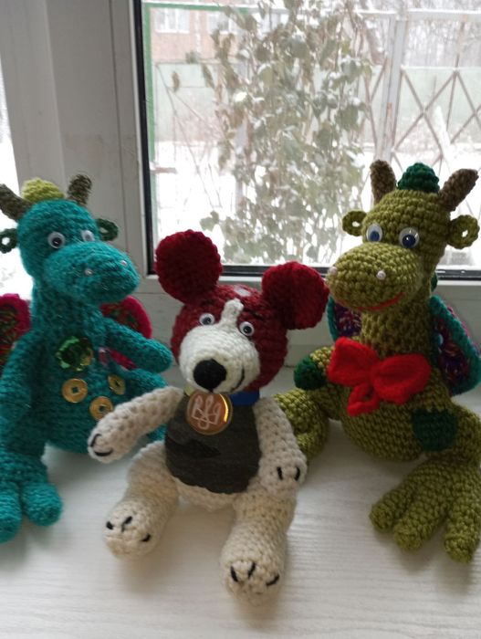 Легендарні  пес Патрон і гусак