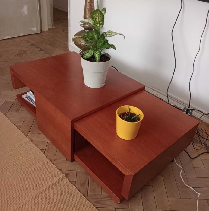Mesa de centro em cerejeira 120x61x32cm