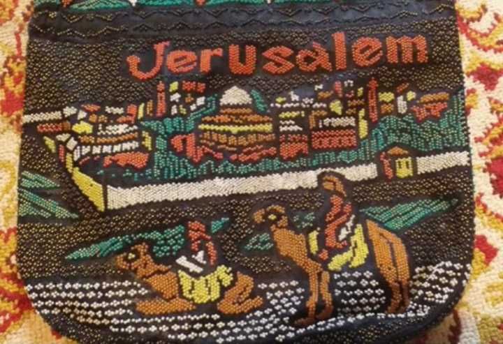 Bolsa de missangas - Jerusalém - portes incluidos