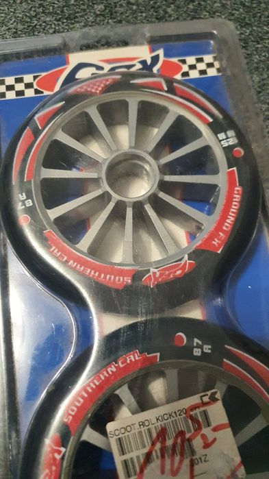 Kółka do rolek POWERSLIDE 125mm 87A Nowe. 2szt.