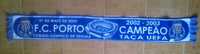 Cachecol do Futebol Clube do Porto - Campeão da taça UEFA 2002/2003