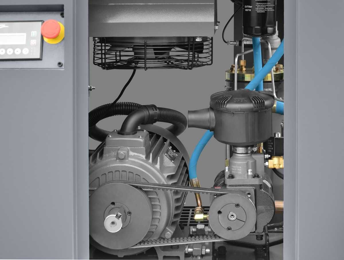 Kompresor śrubowy sprężarka śrubowa LUFT 700 10 BAR 5,5kW 650 L/min