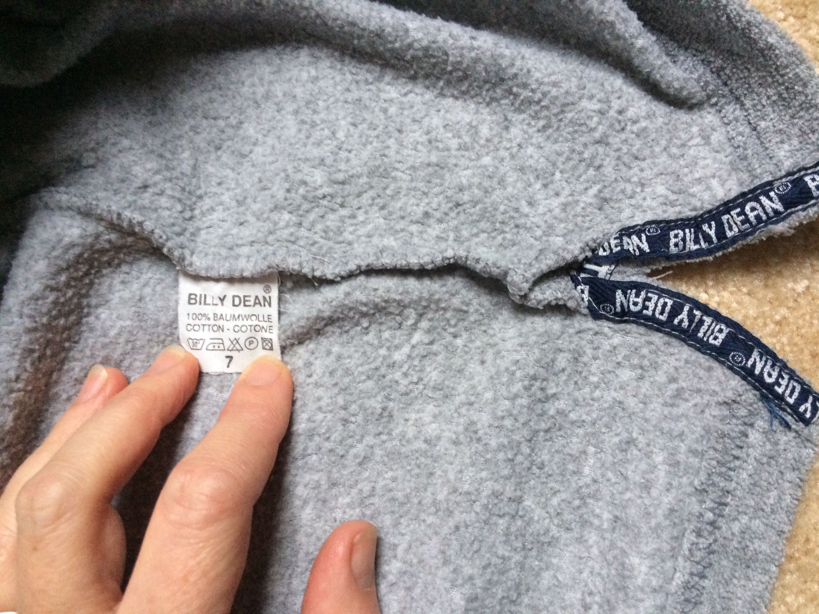 Billy Dean USA ciepła miekka bluza bawełna XL