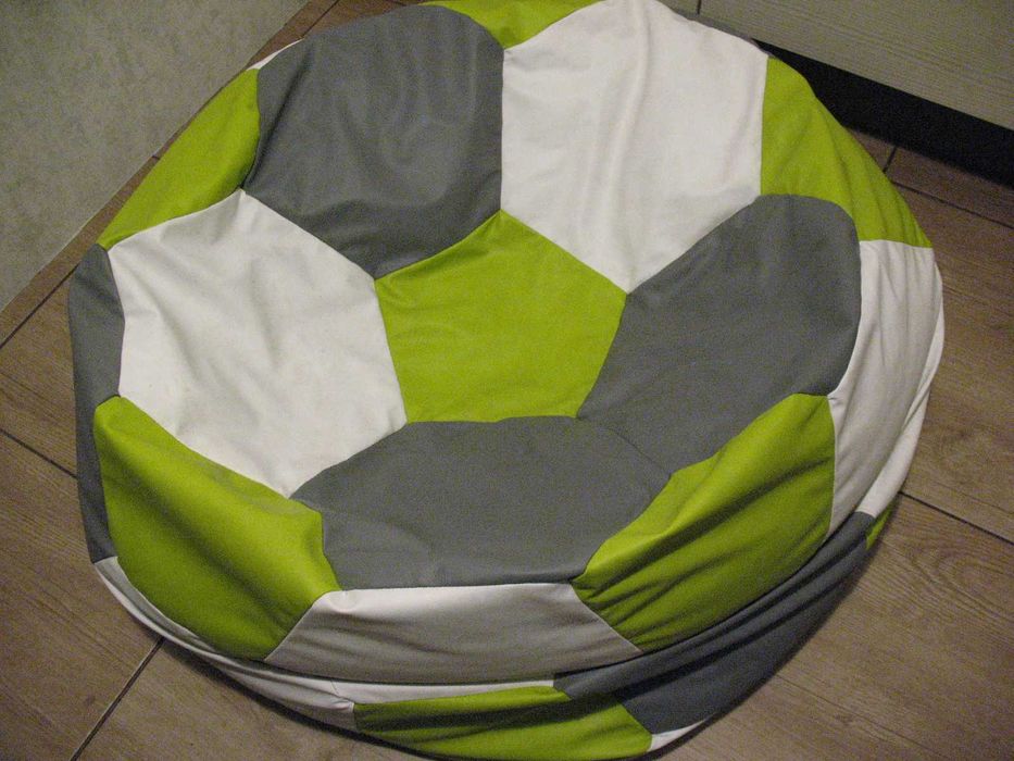 Pufa siedzisko poduszka worek piłka nożna