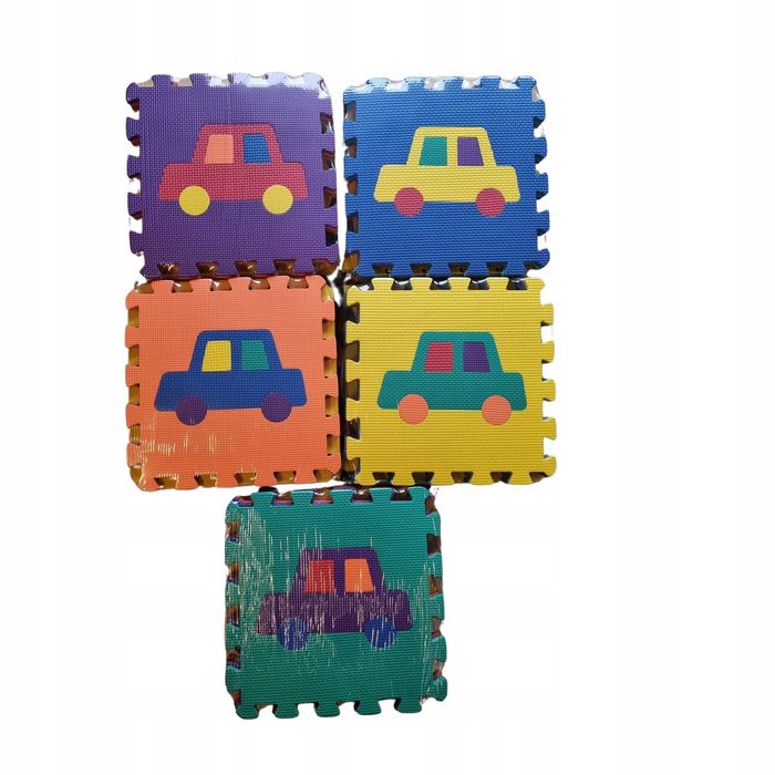 Mata piankowa puzzle piankowe edukacyjna dla dzieci kojec