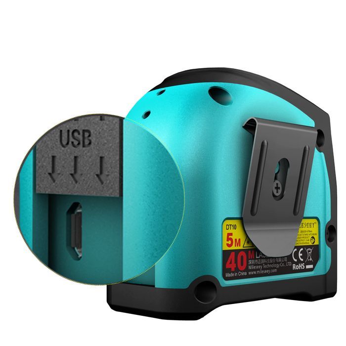 Dalmierz Laserowy Z Miarką DT10-B3-40m