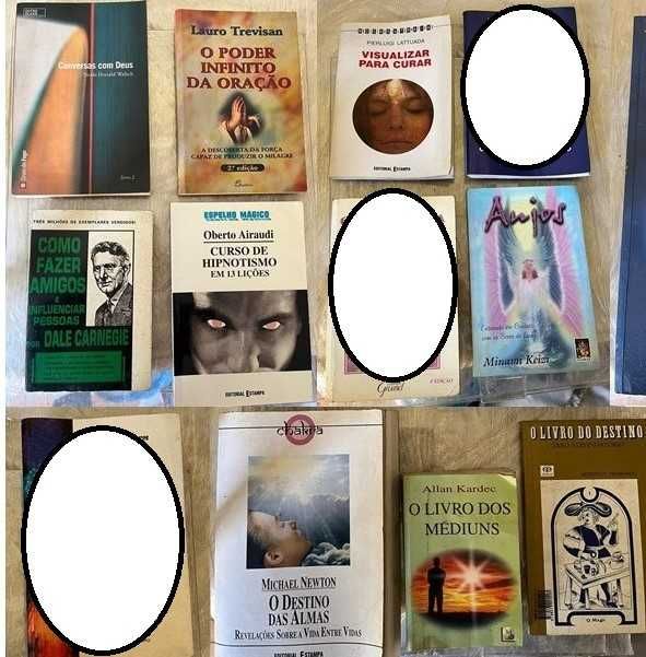 Biblioteca livros religiosos/Reiki/Tarot/Oração/Anjos