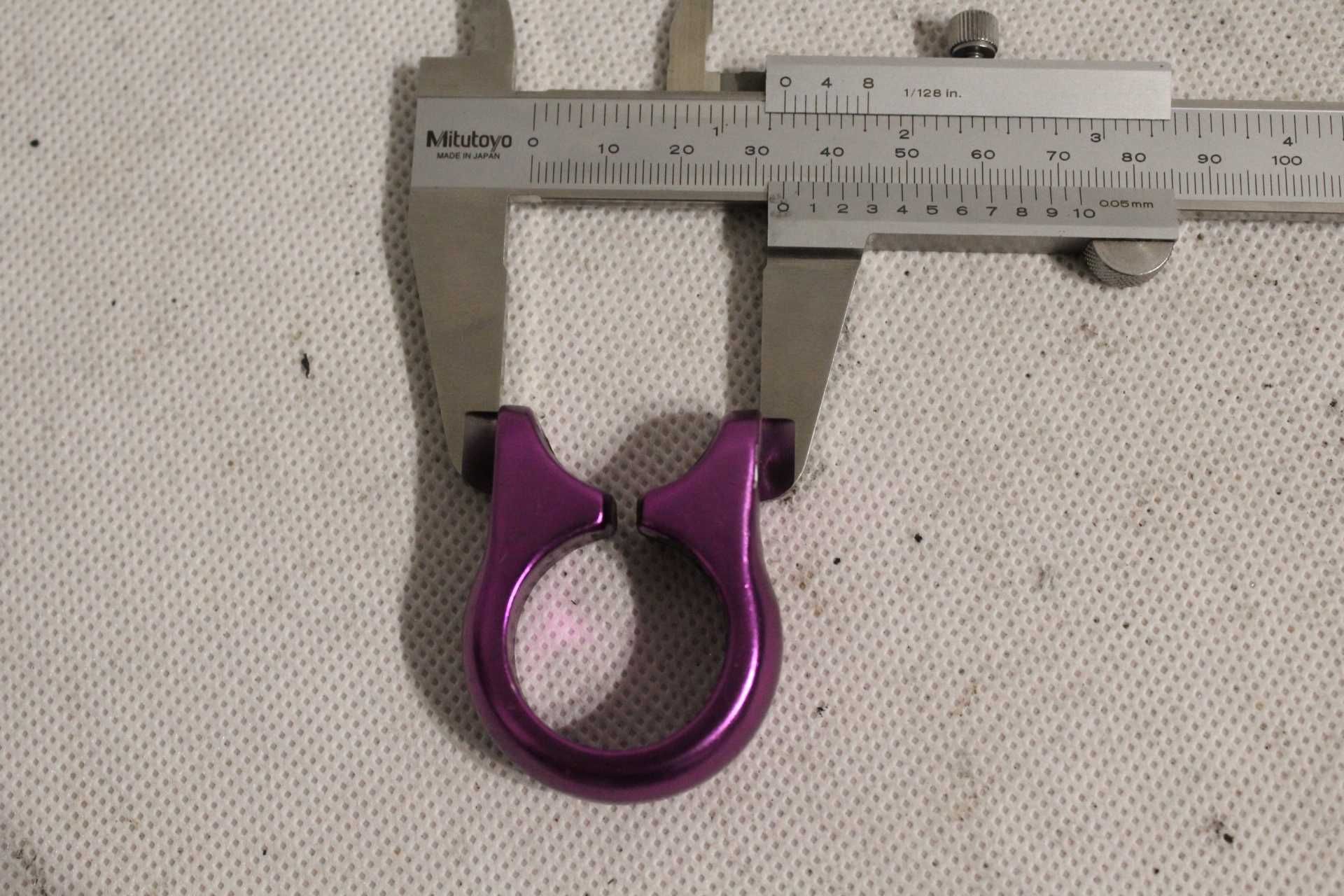 FIOLET obejma sztycy zacisk 28,4 mm PURPLE retro mtb 1124