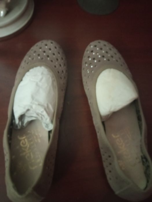 Женские балетки RIEKER со стразами