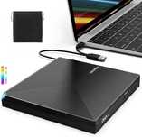 Зовнішній CD/DVD ±RW привід ORIGBELIE USB 3.0 TYPE-C (Новий)