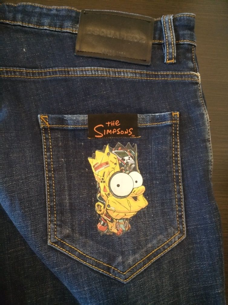 Dsquared The Simpsons edition джинсы