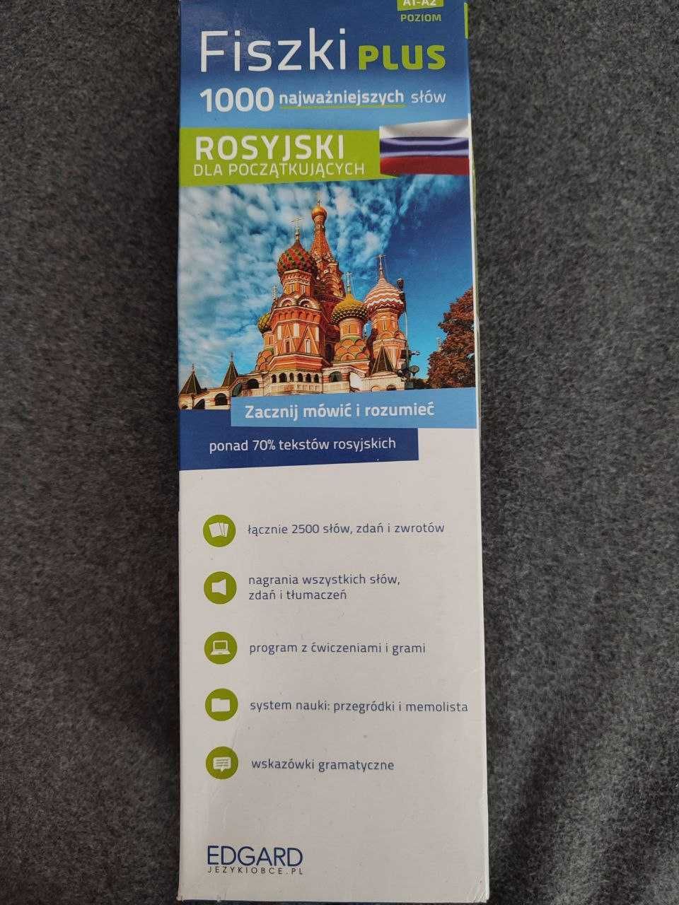 Fiszki Plus. Rosyjski. 1000 najważniejszych słów dla początkujących