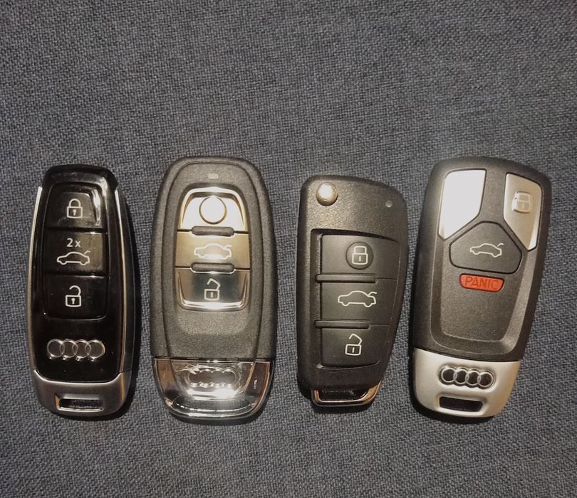 Ключі Ауді, різні моделі, продаж та прив'язка.