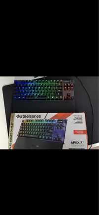 Klawiatura steelseries apex 7 tkl red switch