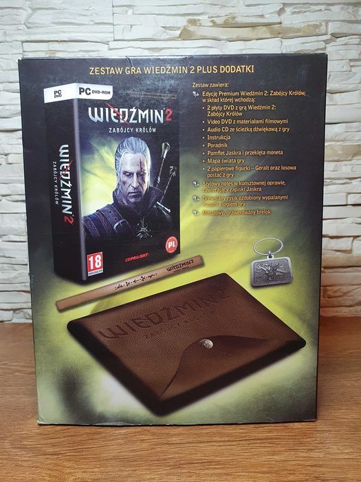 WIEDŹMIN 2: Zabójcy Królów Zestaw Specjalny - wydanie BIG BOX PL [PC]