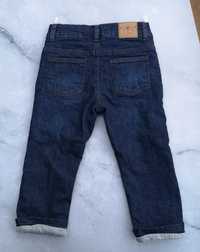 Nowe ocieplone spodnie jeansy r. 92cm baby Club ca
