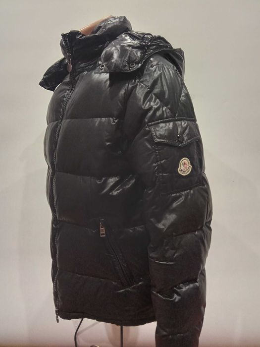 MONCLER пуховик чорний. Розм 2 / M