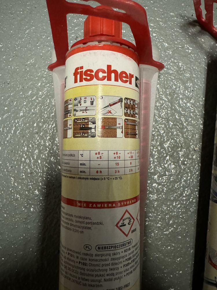 Kotwa chemiczna FIP C 300T Fischer DUŻO