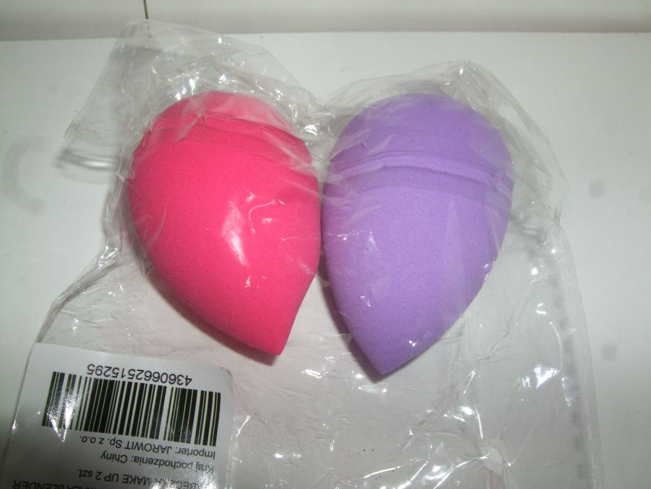 BLENDER MAKE-UP SPONGE GĄBKA Gąbeczka do MAKIJAŻU Łezka 2 szt.  Beauty