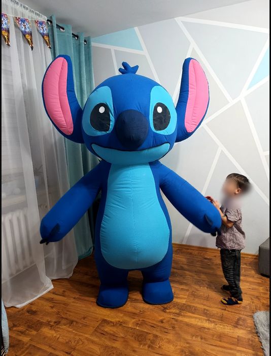 Dmuchany stitch, jak żywy/ Sonic 2m