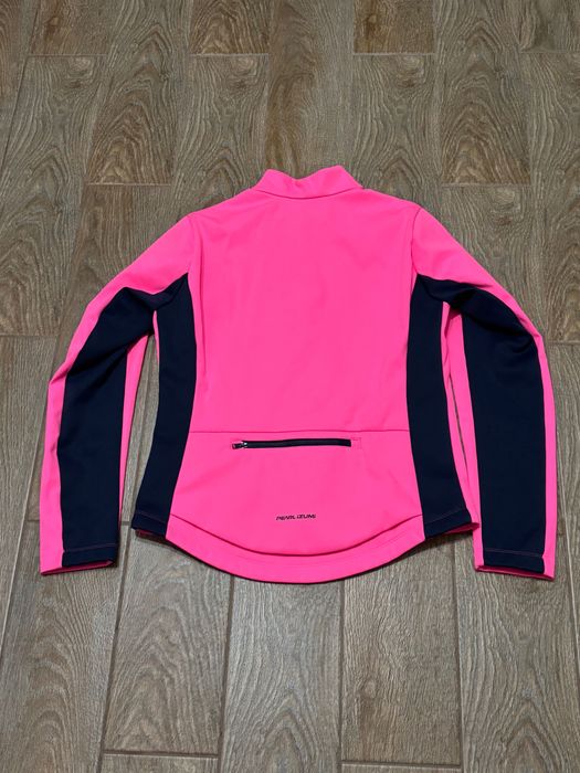 Pearl Izumi windstopper softshell M яркая женская велокуртка