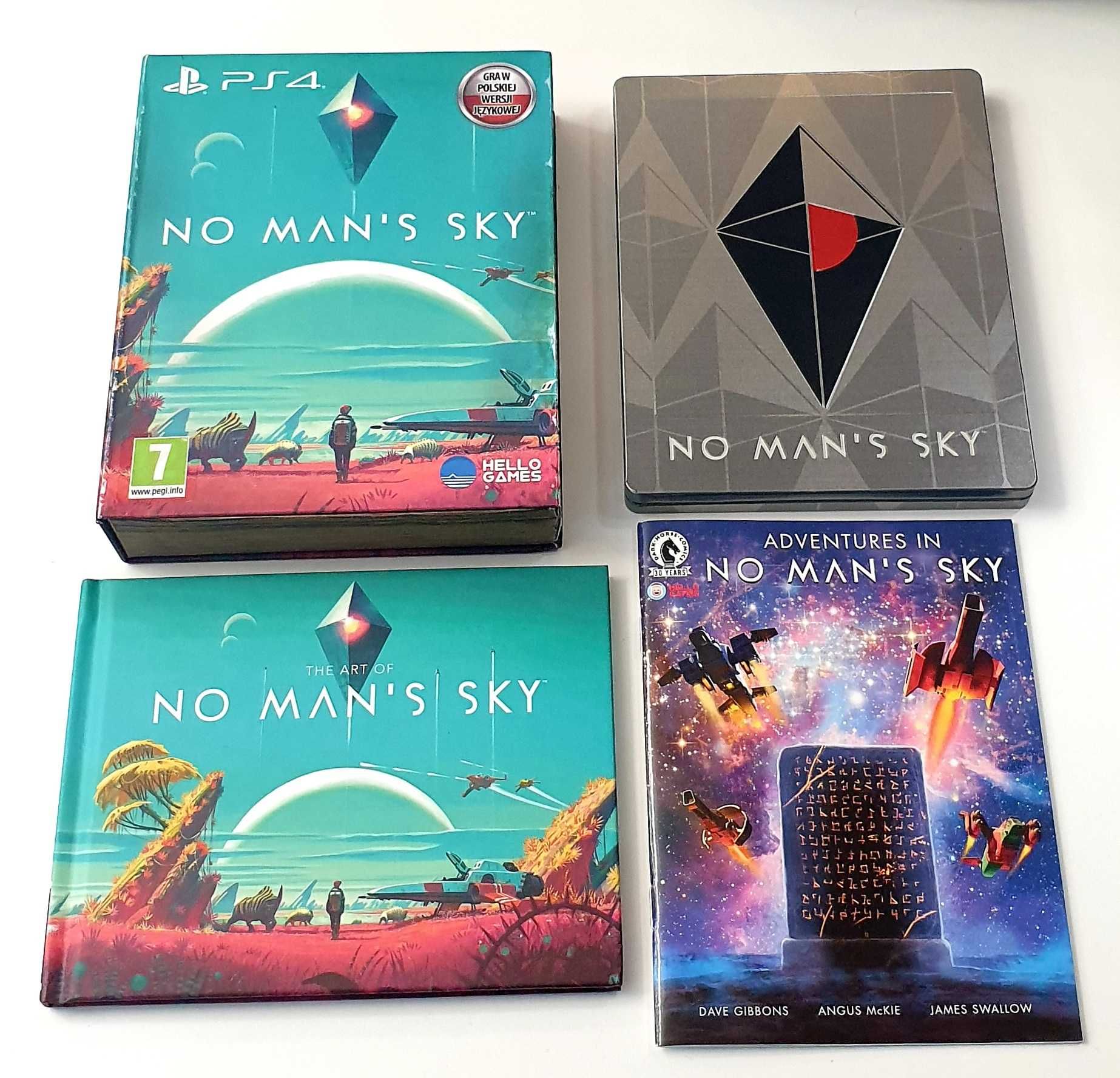 Gra No Man's Sky Limited Edition Steelbook Edycja Limitowana PL PS4