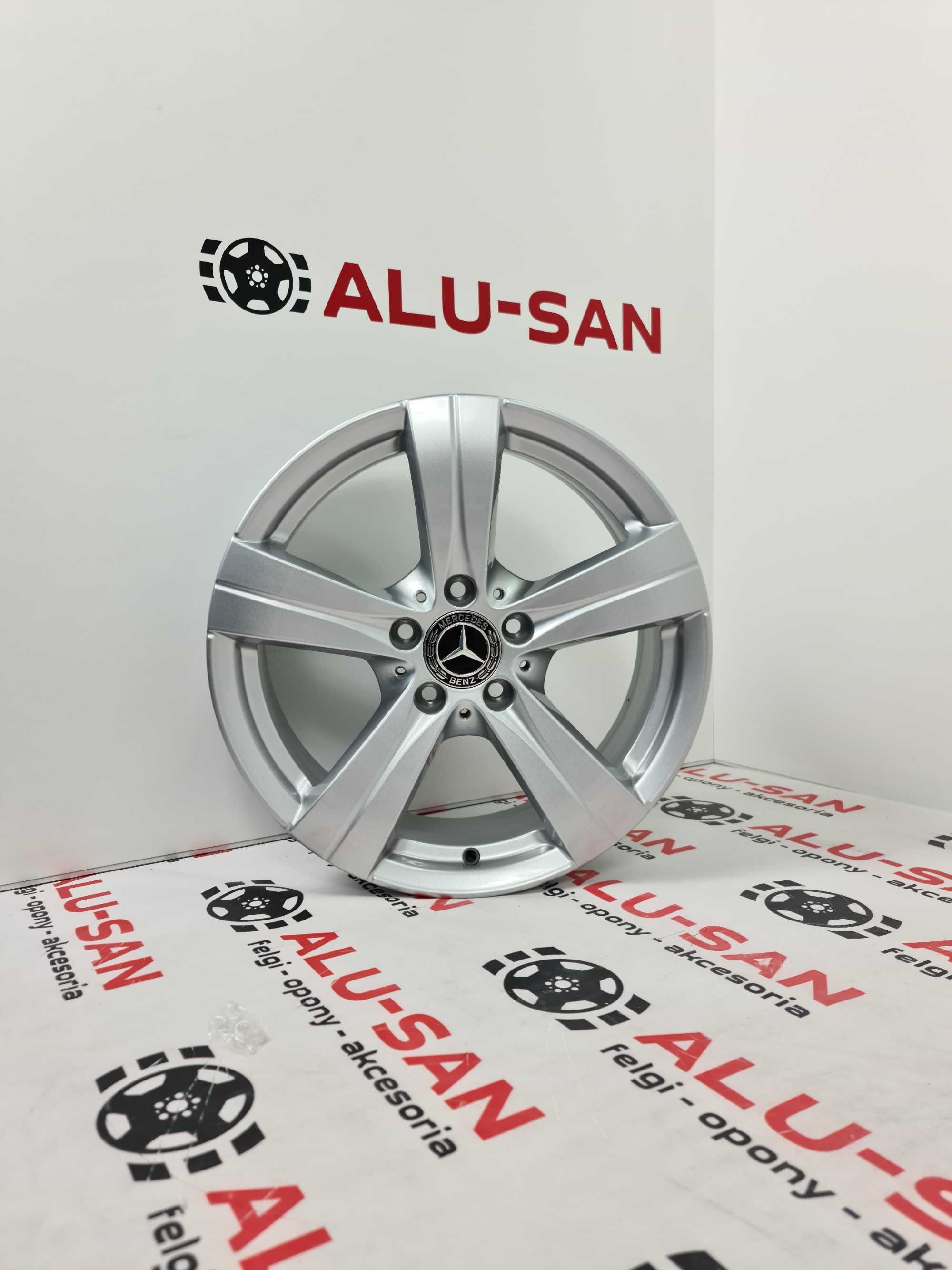 NOWE/DEMO alufelgi MERCEDES 17" C-Klasa W206 - Srebrne