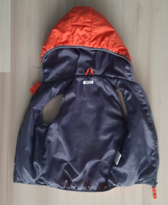 Bezrękawnik Pomarańcz-Szary r.92