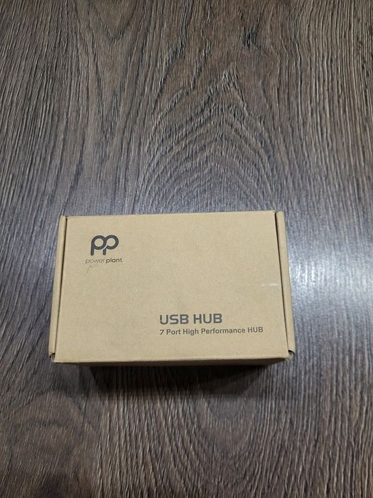 Активний USB-хаб PowerPlant USB 2.0 HUB 7 портів