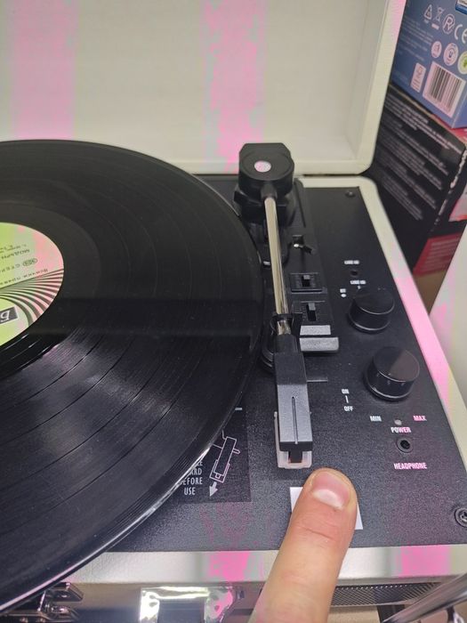 Gramofon Mersoco M435 , Bluetooth, dostępny czarny i biały