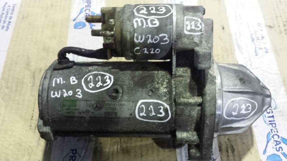 Motor De Arranque 0051511301 D7R43 MERCEDES W203 C220 MERCEDES VITO W638  FOURGON  2003 2.2CDI 110CV 4P AZUL