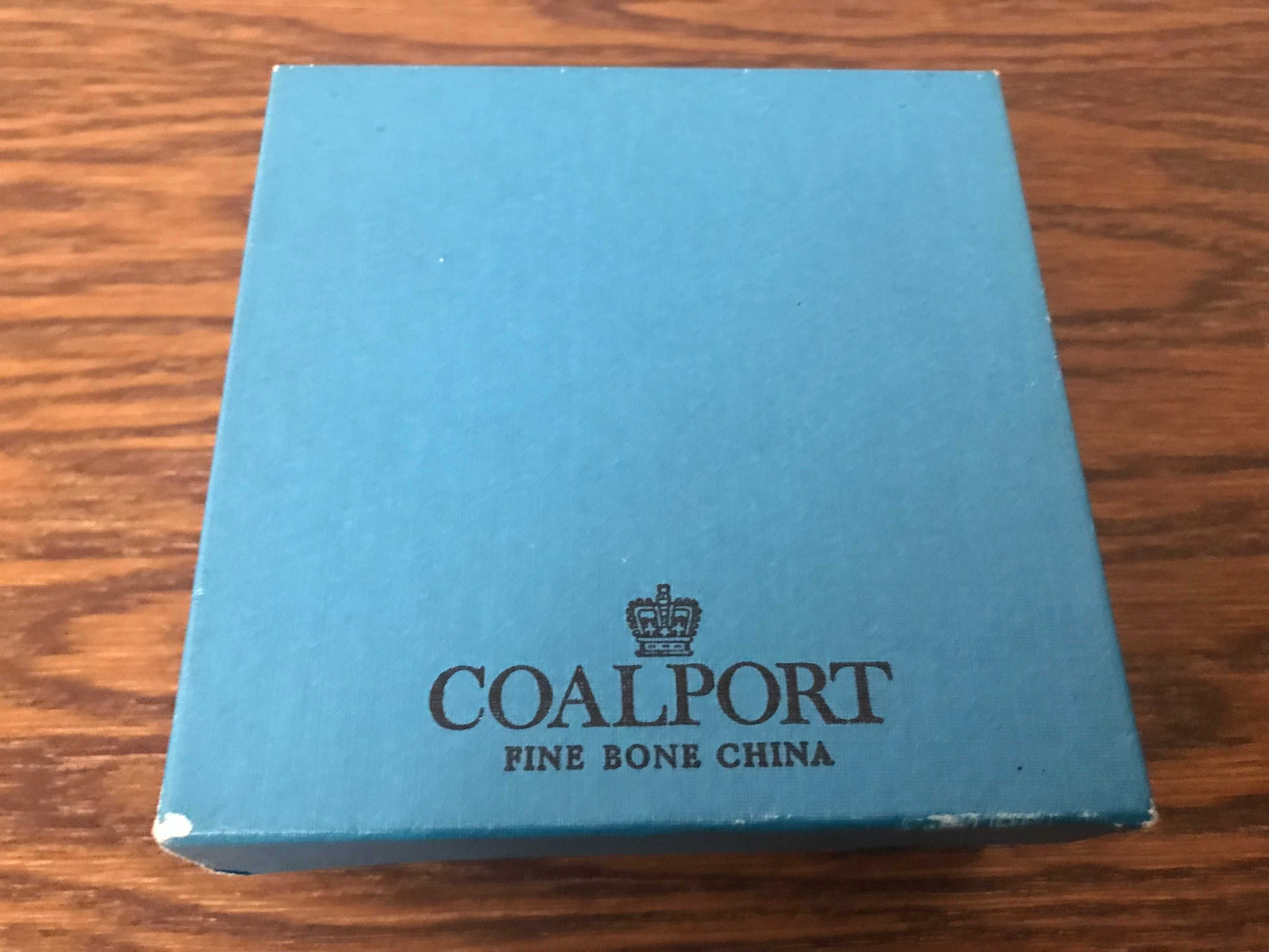 pudełko puzderko szkatułka porcelana coalport fine bone china