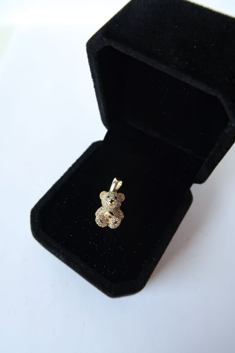 Złota Zawieszka Miś | Próba Złota 585